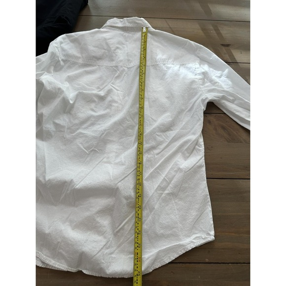 Lot of 2 Roper Western Snap Shirts Womens Medium Black White Cowboy Long Sleeve - Picture 9 of 12